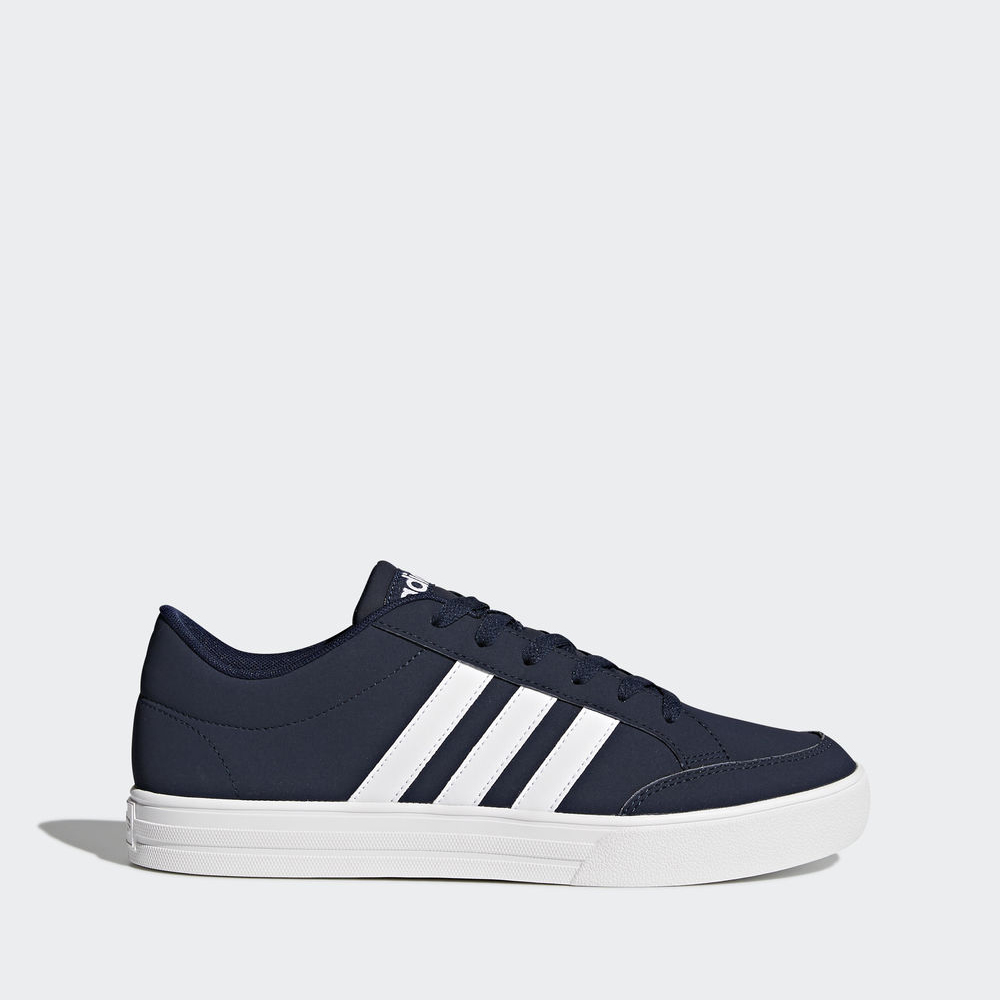Adidas Vs Set - αθλητικα παπουτσια ανδρικα - Σκουρο Μπλε/Ασπρα/Ασπρα,Μέγεθος: EU 36 – 54 2/3 (932GYS